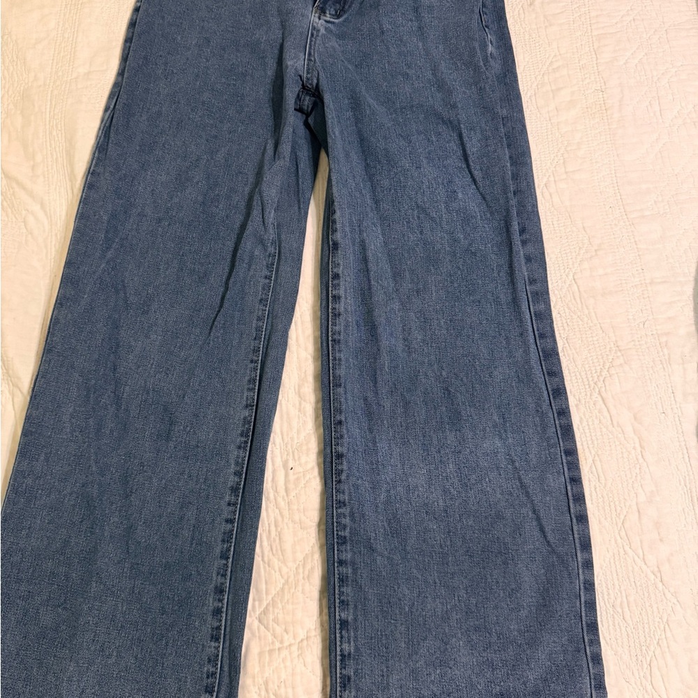 SHEIN Light Blue Denim Jeans